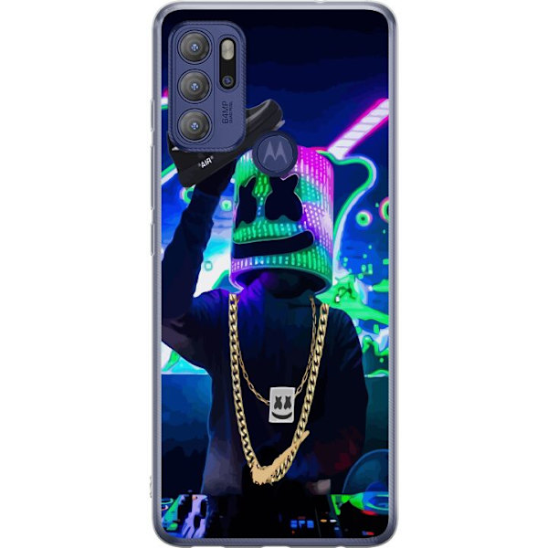 Motorola Moto G60S Genomskinligt Skal Marshmello | Fortnite