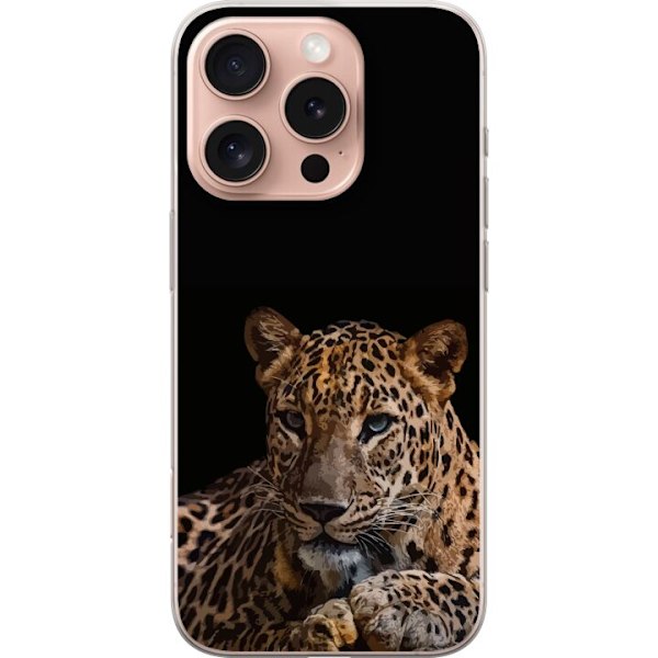 Apple iPhone 16 Pro Gjennomsiktig deksel Leopard