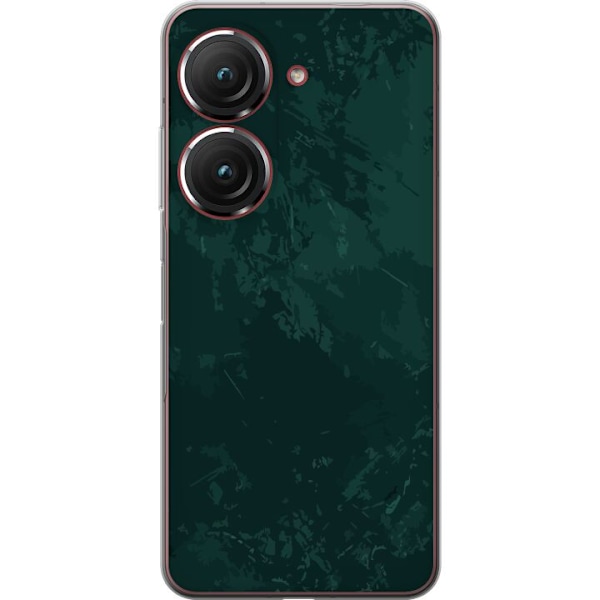 Asus Zenfone 9 Gjennomsiktig deksel Emerald Echo