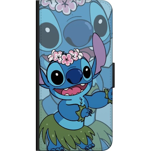 Samsung Galaxy A20s Lommeboketui Stitch under stjernene - Magi