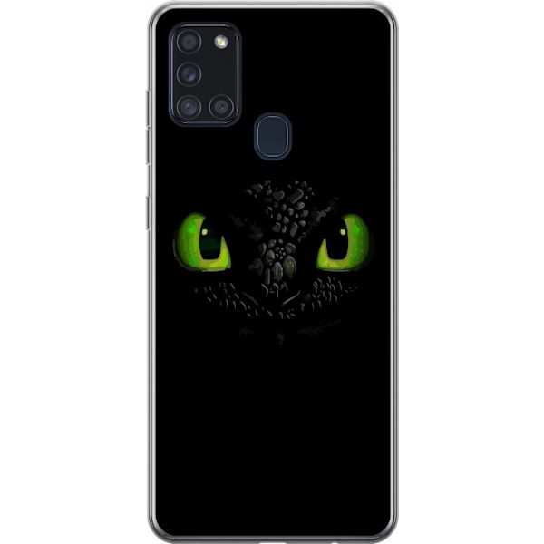 Samsung Galaxy A21s Genomskinligt Skal Draktränaren How to Train Your Dragon