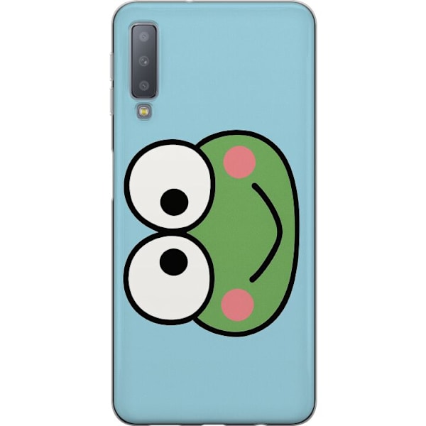 Samsung Galaxy A7 (2018) Gjennomsiktig deksel Keroppi Smile