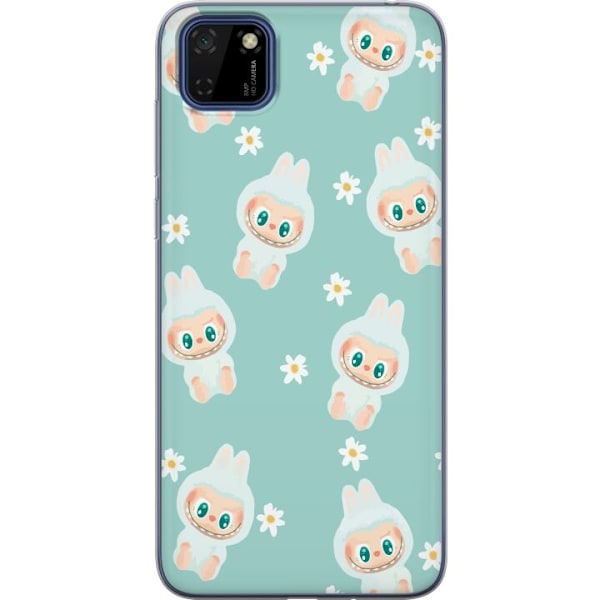 Huawei Y5p Läpinäkyvä kuori Labubu Candy Vibes
