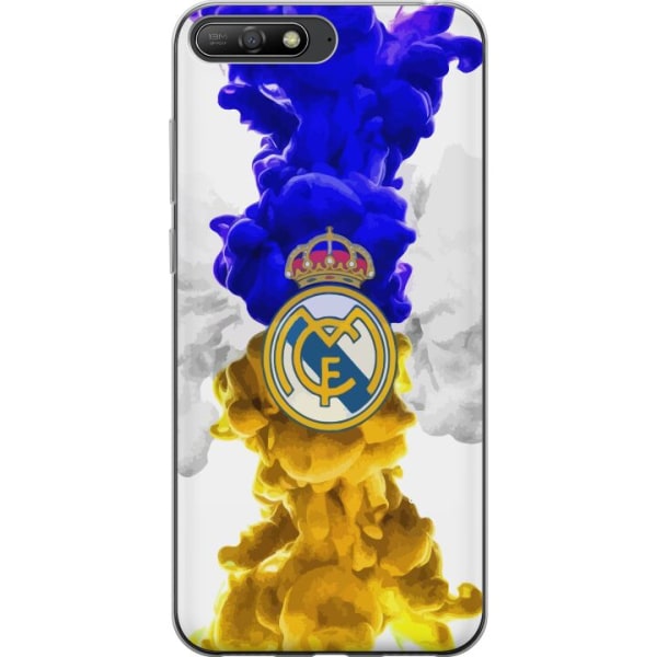 Huawei Y6 (2018) Gennemsigtig cover Real Madrid Farver