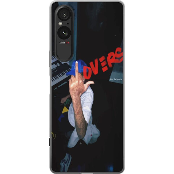Sony Xperia 10 VI Läpinäkyvä kuori Rakkaus Mystiikka Suunnittelu Romanttinen Motiivi Suosittu Graafinen Kuviointi Muoti Tyyli