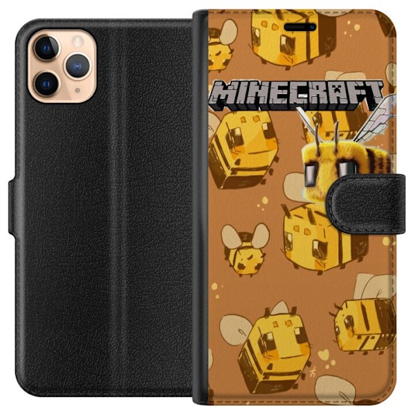 Apple iPhone 11 Pro Max Lompakkokotelo Minecraft Bi