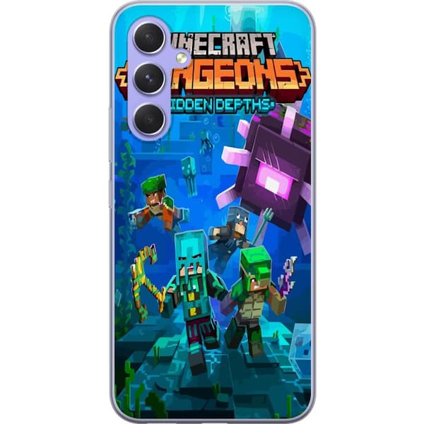 Kompatibelt Mobildeksel til Samsung Galaxy A54 Minecraft