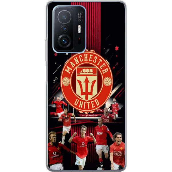 Xiaomi 11T Gjennomsiktig deksel Manchester United F.C.