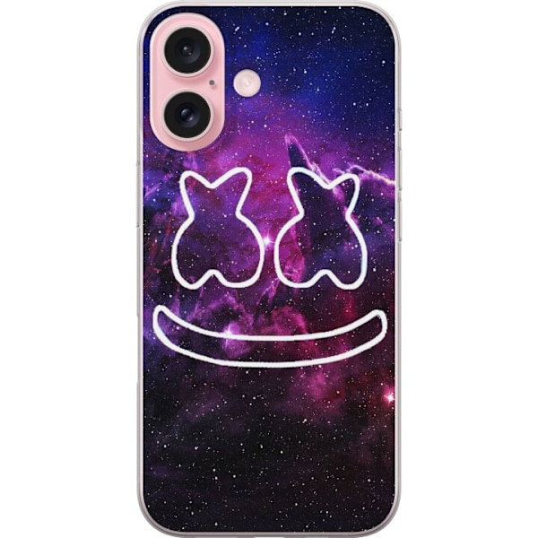 Apple iPhone 16 Gennemsigtig cover Fortnite Marshmello