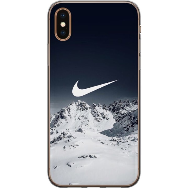 Apple iPhone X Läpinäkyvä kuori Nike