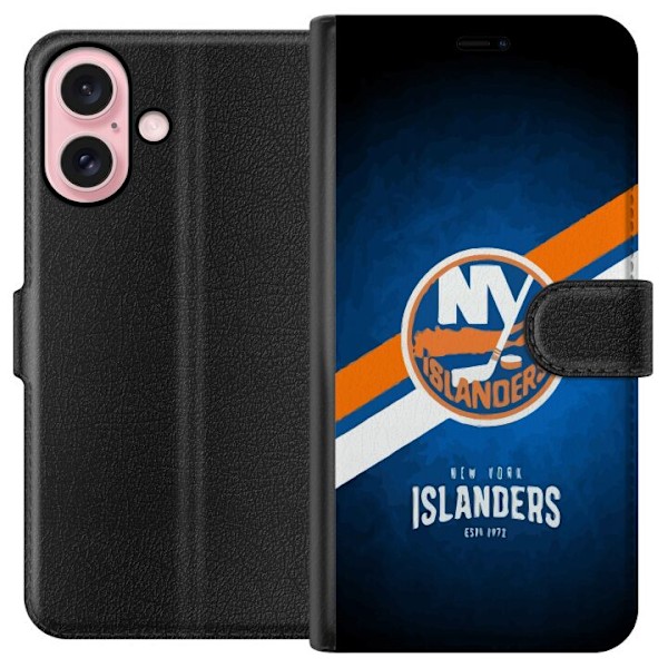 Apple iPhone 16 Tegnebogsetui New York Islanders (NHL)