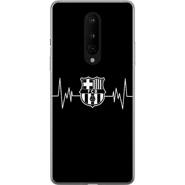 OnePlus 8 Genomskinligt Skal FC Barcelona