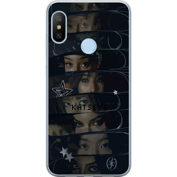 Kompatibel Mobilcover til Xiaomi Mi A2 Lite KATSEYE sort
