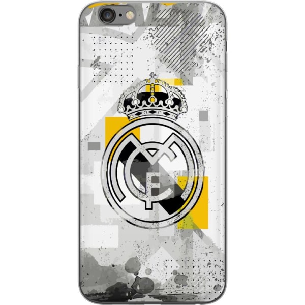 Apple iPhone 6s Plus Läpinäkyvä kuori Real Madrid