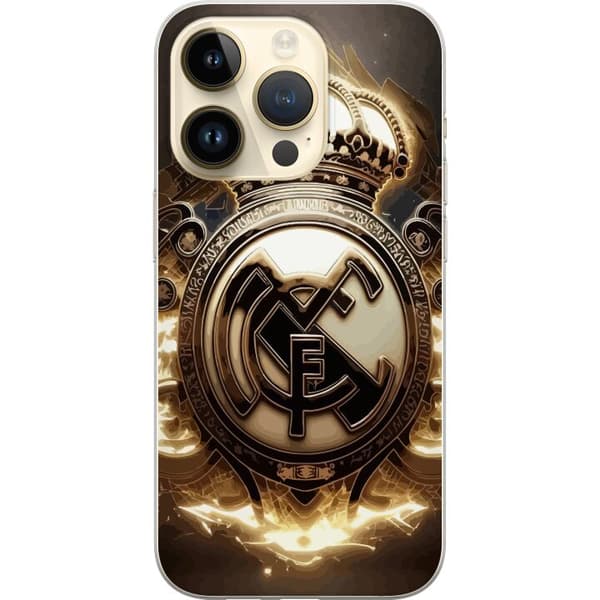 Kompatibel Mobilcover til Apple iPhone 14 Pro Real Madrid