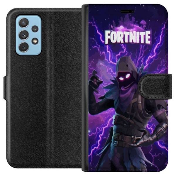 Samsung Galaxy A72 5G Tegnebogsetui Fortnite Raven