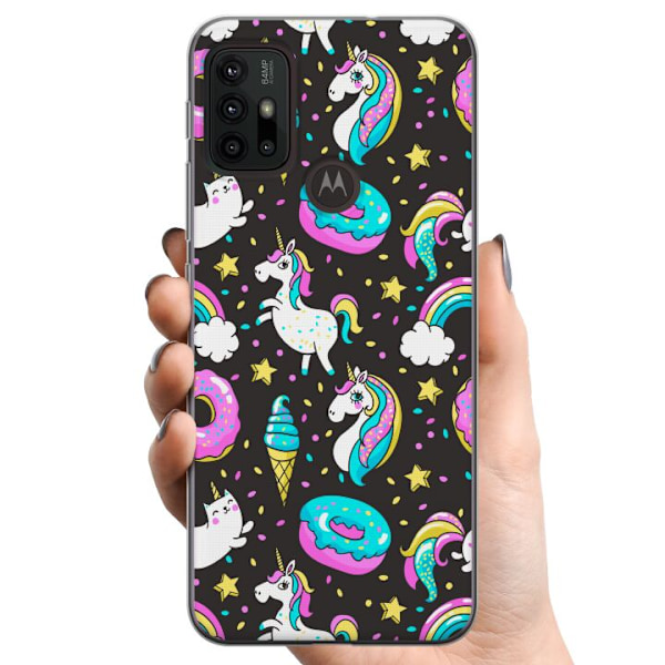 Motorola Moto G30 TPU Mobilskal Unicorn