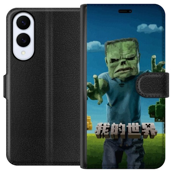 Samsung Galaxy S25 Edge Tegnebogsetui A Minecraft Movie