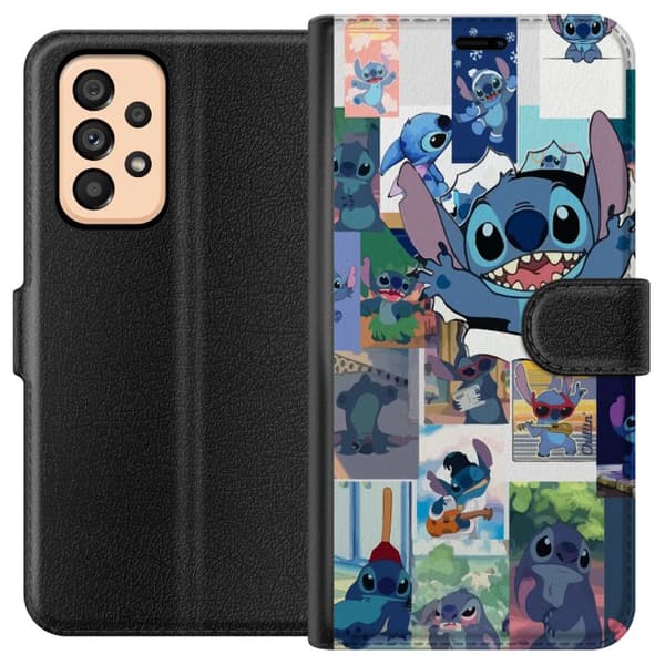 Kompatibelt Lommeboketui til Samsung Galaxy A53 5G Stitch