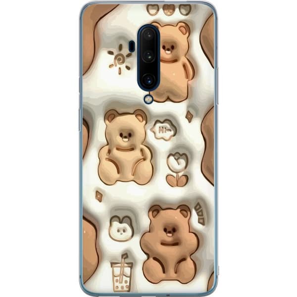 Kompatibelt Mobildeksel til OnePlus 7T Pro Boblende Bjørner