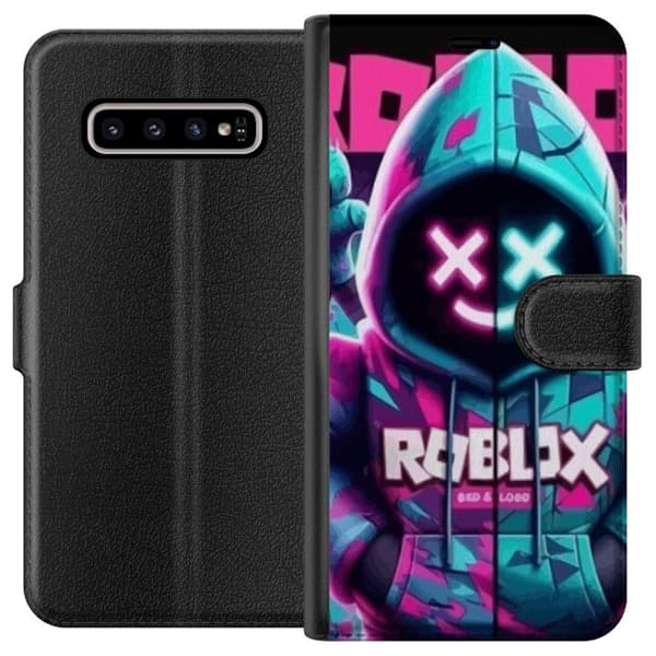 Kompatibelt Lommeboketui til Samsung Galaxy S10+ Roblox