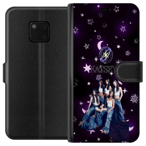 Kompatibel Tegnebogsetui til Huawei Mate 20 Pro KATSEYE lilla