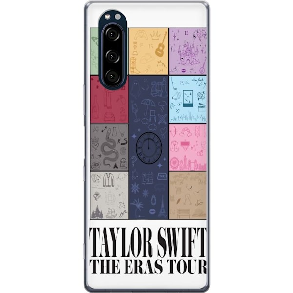 Sony Xperia 5 Gennemsigtig cover Taylor Swift Farver