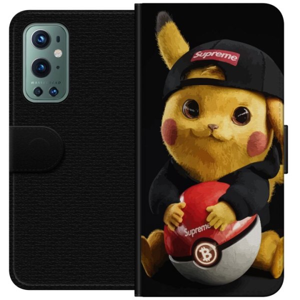 OnePlus 9 Pro Lompakkokotelo Pikachu Supreme