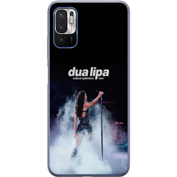 Xiaomi Redmi Note 10 5G Genomskinligt Skal Dua Lipa – Signature Looks & Vibes