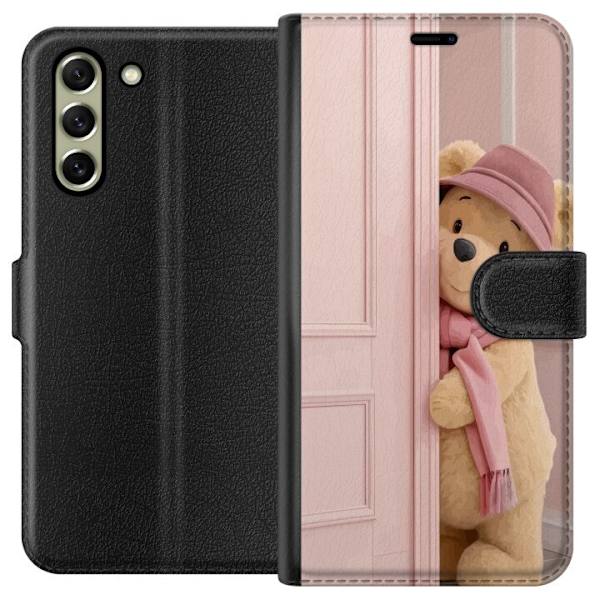 Samsung Galaxy S21 FE 5G Lompakkokotelo Nalle Puh Disney Motiivi Piirrossarja Klassinen Suosittu Lasten Motiivi Disneyhahmo Ikoninen Hahmo