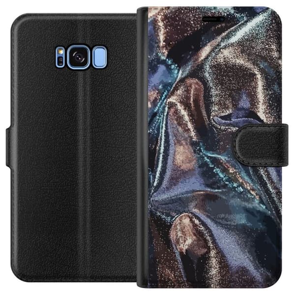 Kompatibelt Plånboksfodral till Samsung Galaxy S8 Glitter / Silke