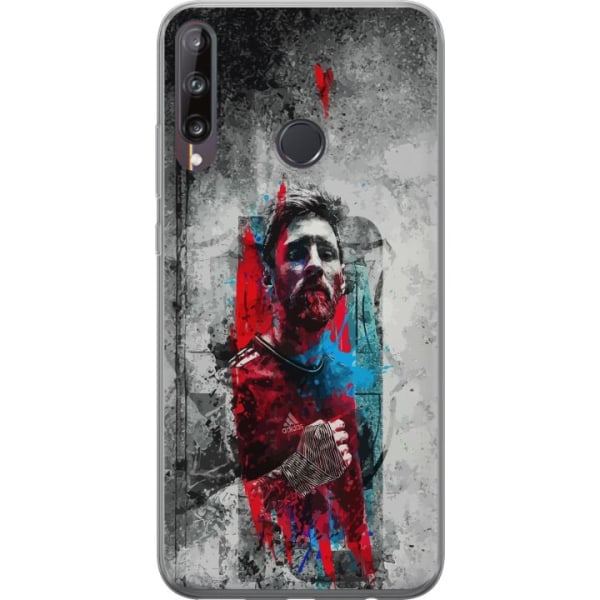 Huawei P40 lite E Gennemsigtig cover Messi