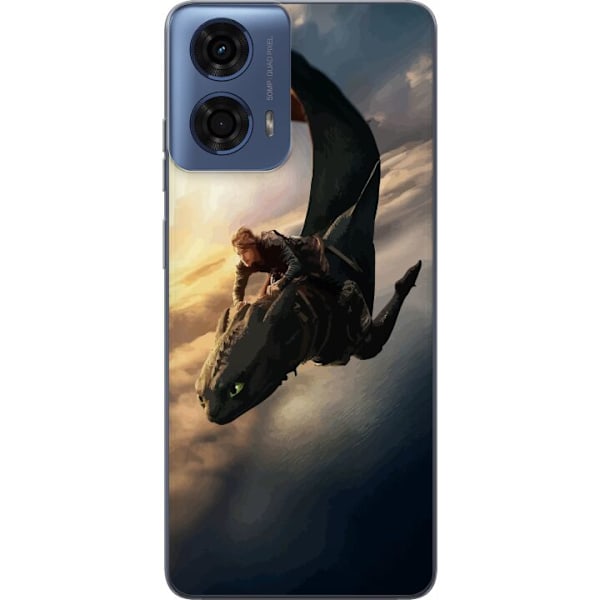 Motorola Moto G04 Läpinäkyvä kuori Loimuttajamestari