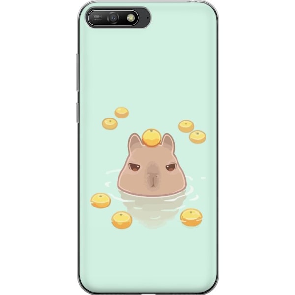 Huawei Y6 (2018) Läpinäkyvä kuori Capybara