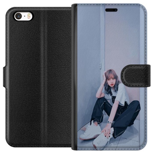 Apple iPhone 5s Plånboksfodral Lisa from Blackpink – K-pop