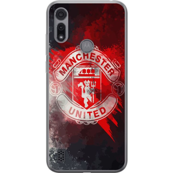 Motorola Moto E6i Cover / Mobilcover - Manchester United FC