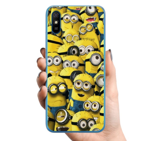 Xiaomi Redmi 9A TPU Matkapuhelimen kuori Minions