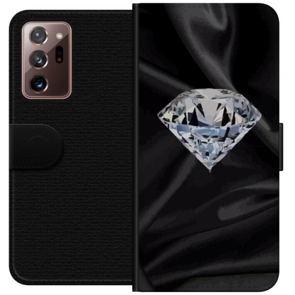 Samsung Galaxy Note20 Ultra Plånboksfodral Silke Diamant