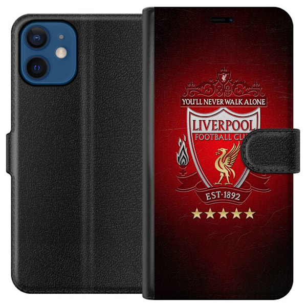 Apple iPhone 12 mini Tegnebogsetui YNWA Liverpool