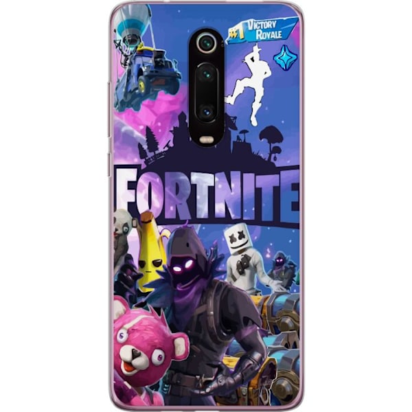 Xiaomi Mi 9T Pro  Gennemsigtig cover Fortnite