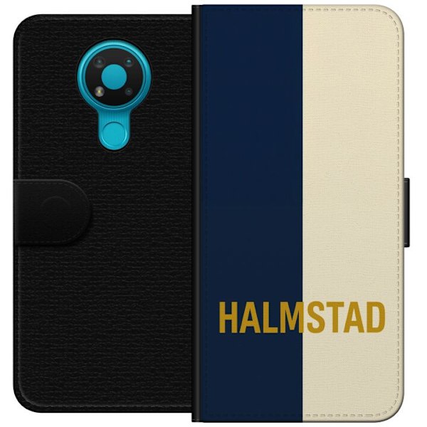 Nokia 3.4 Lompakkokotelo Halmstad – Jalkapallo