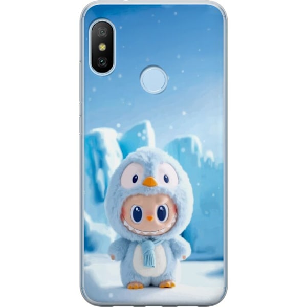 Xiaomi Mi A2 Lite Läpinäkyvä kuori musta ritari fortnite