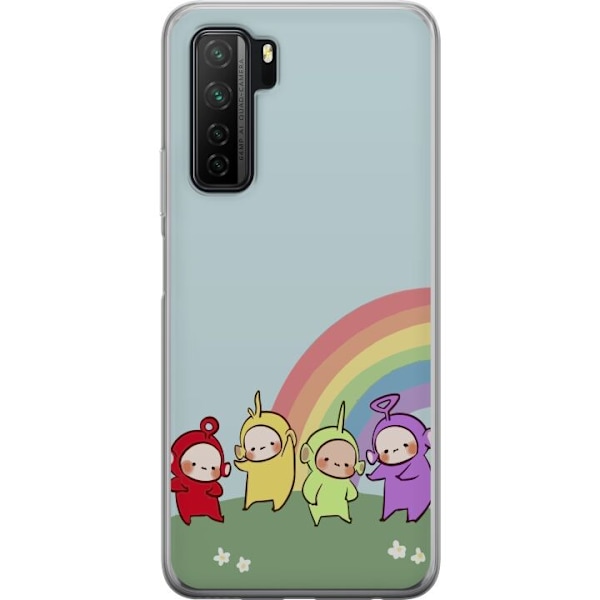 Huawei P40 lite 5G Gennemsigtig cover Teletubbies