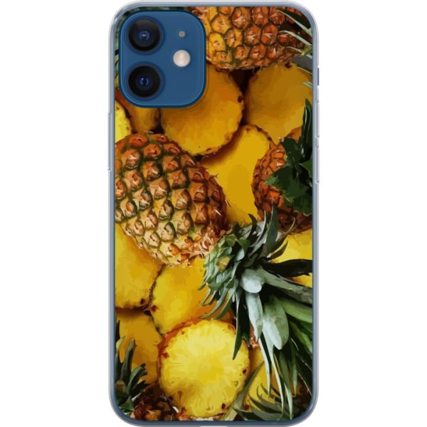Apple iPhone 12  Gennemsigtig cover Tropisk Frugt