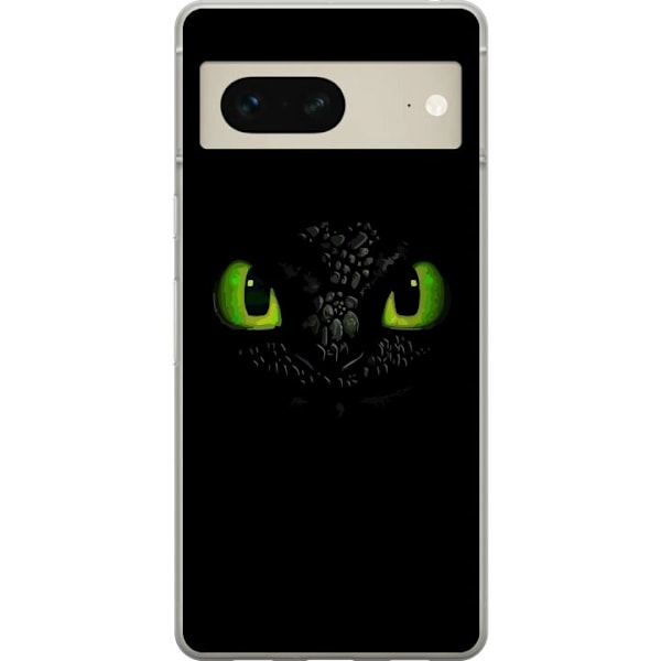 Google Pixel 7 Genomskinligt Skal Draktränaren How to Train Your Dragon