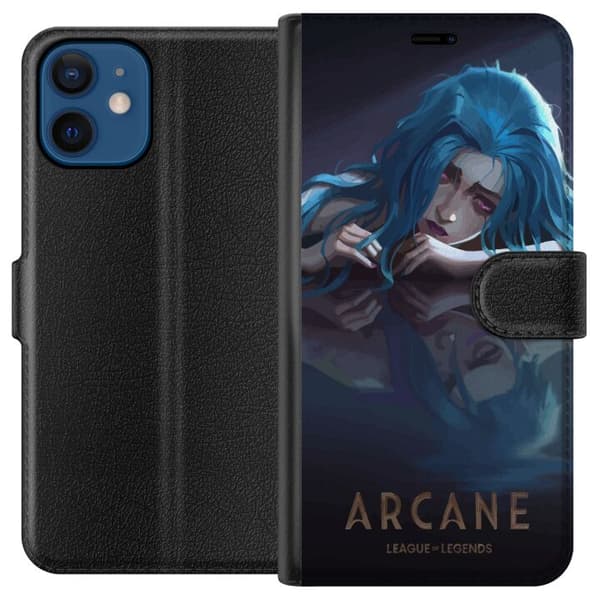Kompatibel Tegnebogsetui til Apple iPhone 12 League of Legends