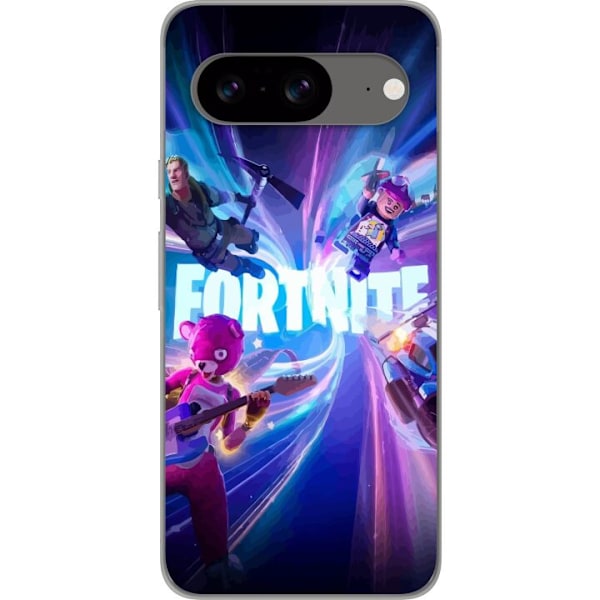 Google Pixel 8 Genomskinligt Skal Fortnite