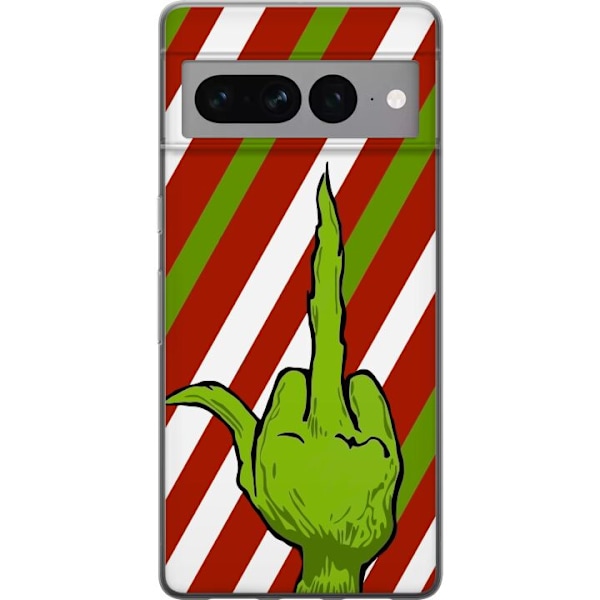 Google Pixel 7 Pro Läpinäkyvä kuori Grinch