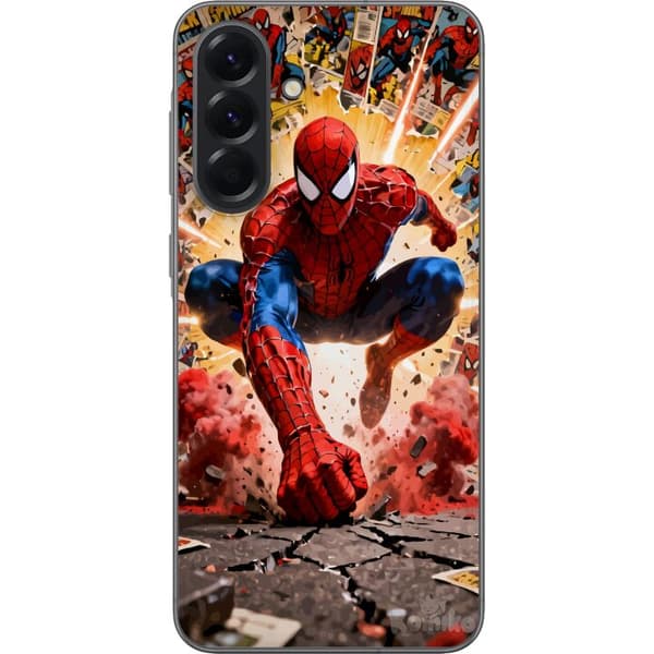 Kompatibelt Mobildeksel til Samsung Galaxy A56 Spider Man action