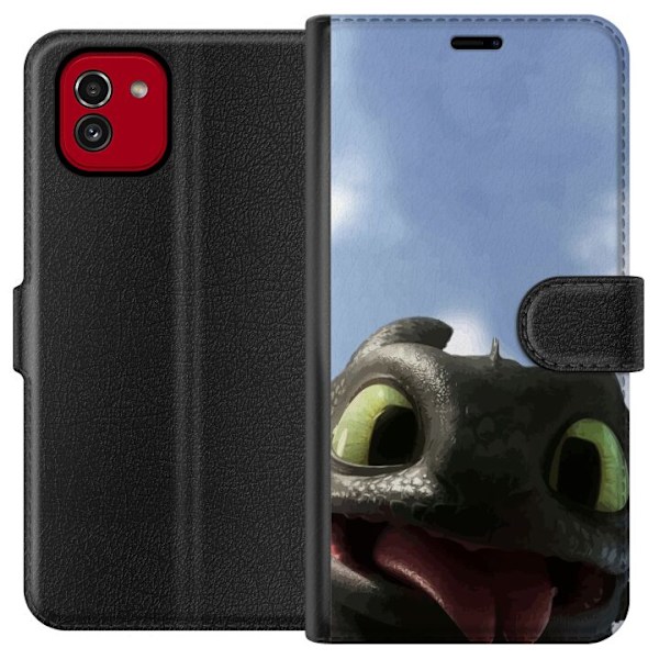 Samsung Galaxy A03 Plånboksfodral How to Train Your Dragon (Draktränaren)